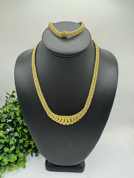 Gargantilla y pulsera princesa.