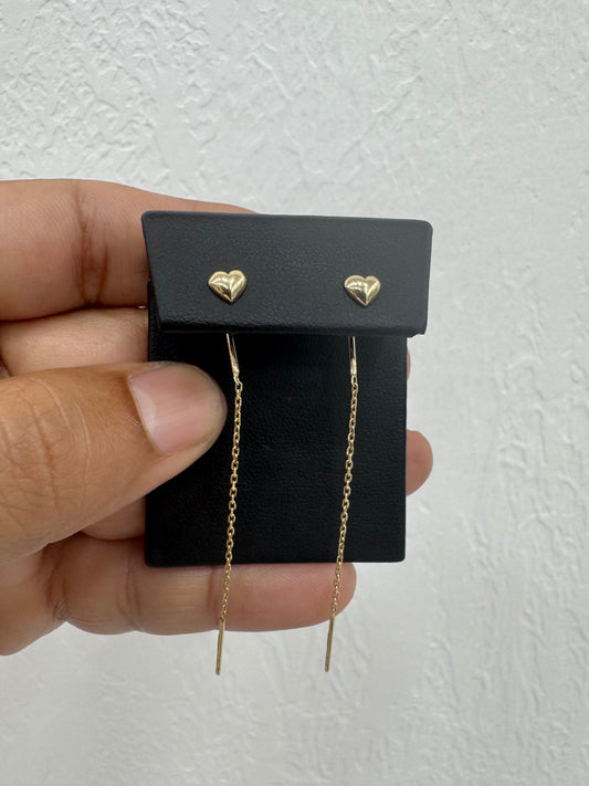 Aretes de corazón