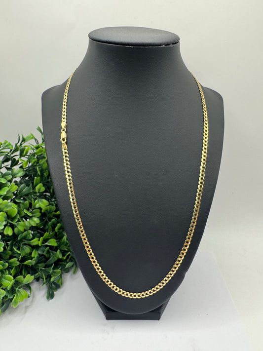 Cadena corte brillo y anillo.