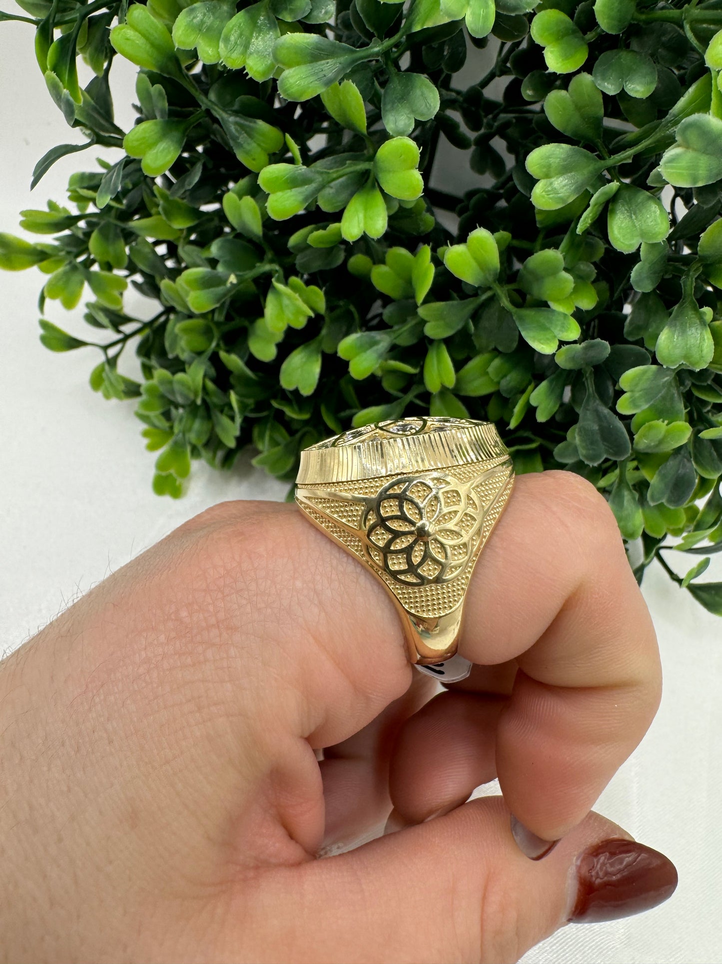 Anillo Roseta para hombre.