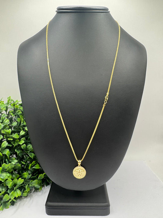 Cadena estilo franco y dije versa.